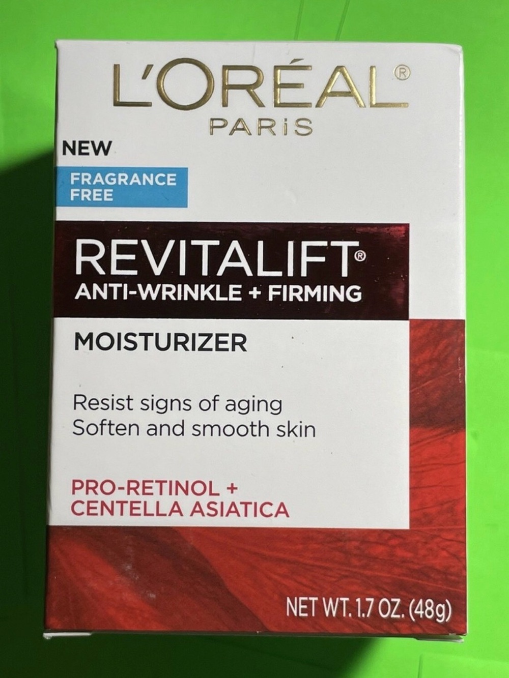 Revitalift Anti-Wrinkle + Firming Moisturizer - Red